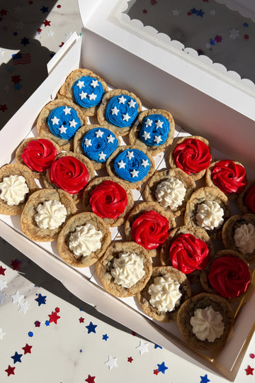 4th of July Cookie Cups